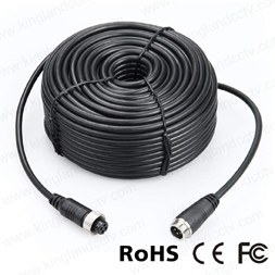 Male to Female 4-Pin Aviation Video Cable