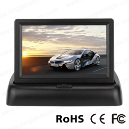 5 inch foldable car monitor 